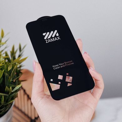 Защитное стекло 3D ZAMAX для iPhone 17 Air Black 2 шт в комплекте