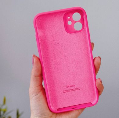 Чохол Silicone Case Full + Camera для iPhone 11 Orange купити