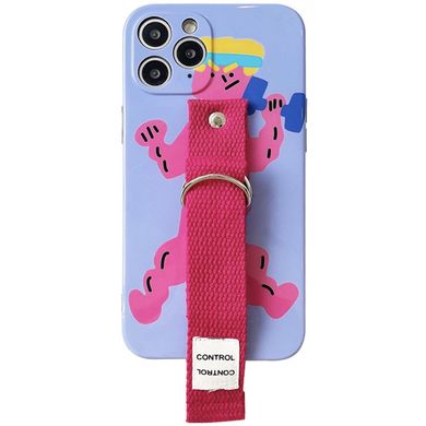 Чехол Funny Holder Case для iPhone 12 PRO MAX Purple/Electric Pink купить