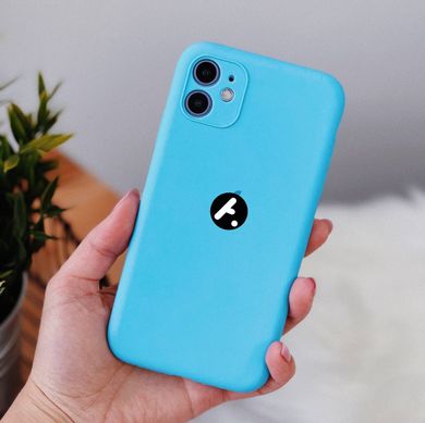 Чохол Silicone Case Full + Camera для iPhone 11 Turquoise купити