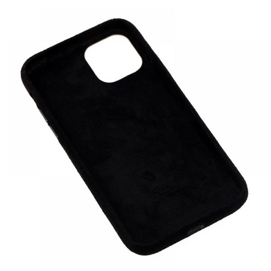 Чехол Alcantara Full для iPhone 12 MINI Black купить