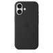 Чехол Silicone Case with MagSafe OEM для iPhone 16 Black - ash-mobile.com.ua - фото 1