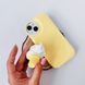 Чехол Popsocket Ice Cream Case для iPhone 12 | 12 PRO Yellow
