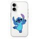 Чохол прозорий Print Blue Monster with MagSafe для iPhone 17 Happy