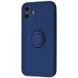Чехол Silicone Case Full Camera Ring для iPhone 11 Blue Cobalt купить