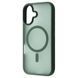 Чохол WAVE Matte Insane Case with MagSafe для iPhone 16 Green - ash-mobile.com.ua - фото 1