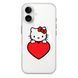 Чохол прозорий Print Hello Kitty with MagSafe для iPhone 17 Air Love