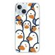 Чехол прозрачный Print Duck with MagSafe для iPhone 15 Duck More