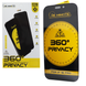 Захисне скло антишпигун Privacy NeMinute для iPhone 17 PRO Black