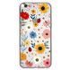 Чехол прозрачный Print Flower для iPhone 6 Plus | 6s Plus Sunflower