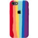 Чехол Rainbow Case для iPhone 7 | 8 | SE 2 | SE 3 Red/Purple купить