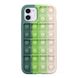 Чехол Pop-It Case для iPhone 12 MINI Pine Green/White