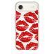 Чохол прозорий Print Love Kiss with MagSafe для iPhone 17 Air Lips