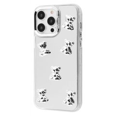 Чохол Mirror Shine Case для iPhone 15 PRO Bears