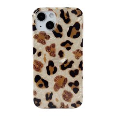 Чехол Pearl Leopard Case для iPhone 14 Black/Biege