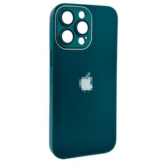 Чехол 9D AG-Glass Case для iPhone 13 PRO MAX Cangling Green