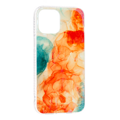 Чехол Chameleon Marble Case для iPhone 12 | 12 PRO Orange купить