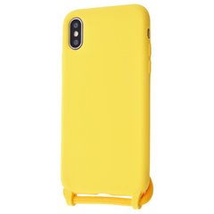 Чохол WAVE Lanyard Case для iPhone X | XS Yellow купити