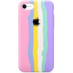 Чохол Rainbow Case для iPhone 7 | 8 | SE 2 | SE 3 Pink/Glycine купити