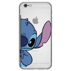 Чохол прозорий Print для iPhone 6|6s Blue monster Half купити