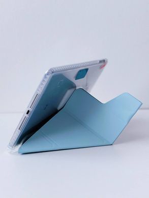 Чехол Logfer Origami Smart New Pencil Groove для iPad Air 4 | 5 10.9 (2020 | 2022) | Pro 11 (2018 - 2022) Sky Blue - ash-mobile.com.ua - фото 3