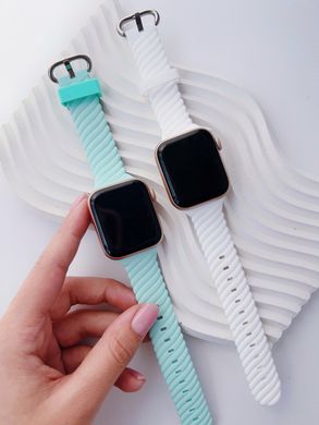 Ремінець Marshmallow для Apple Watch 42mm | 44mm | 45mm | 46mm | 49mm Mint - ash-mobile.com.ua - фото 5