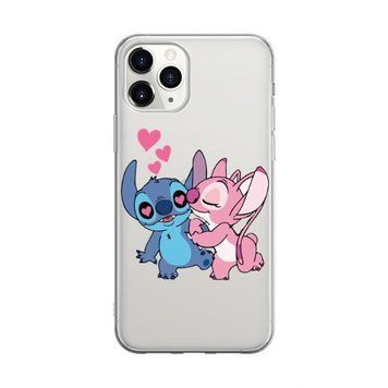 Чохол прозорий Print Monster для iPhone 11 PRO MAX Blue and Angel kiss - ash-mobile.com.ua - фото 1