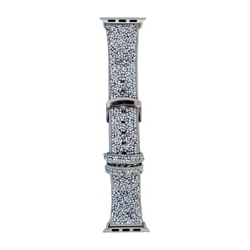 Ремінець Swarovski Diamonds для Apple Watch 38mm | 40mm | 41mm Silver - ash-mobile.com.ua - фото 1