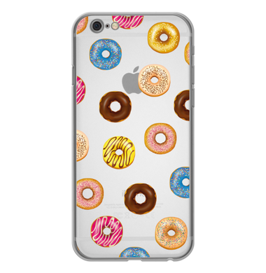 Чохол прозорий Print SUMMER для iPhone 6 | 6s Donut купити