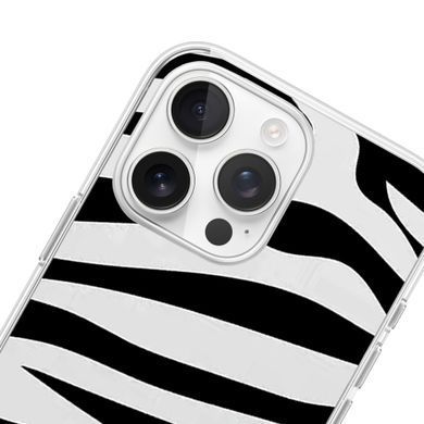 Чохол прозорий Print Zebra для iPhone 17 PRO