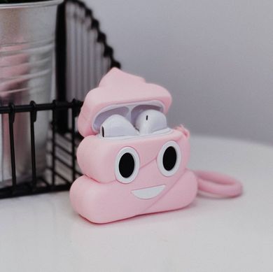 Чохол 3D для AirPods 1 | 2 Pink Shit - ash-mobile.com.ua - фото 2