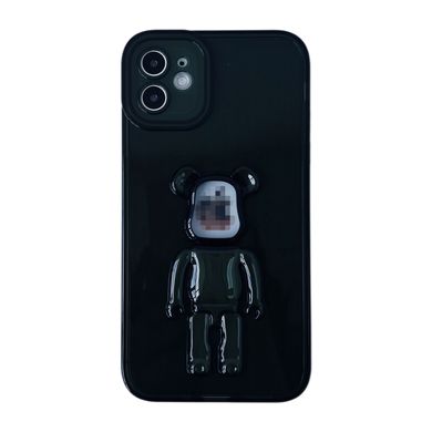 Чехол Bear (TPU) Case для iPhone 12 Black купить