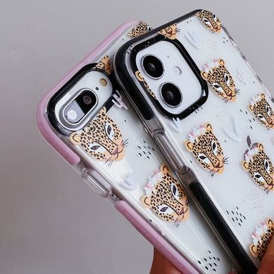 Чохол прозорий Leopard для iPhone 11 PRO Black - ash-mobile.com.ua - фото 3