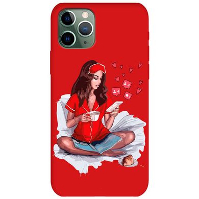 Чехол Wave Print Case для iPhone 11 PRO MAX Red Girl Like купить