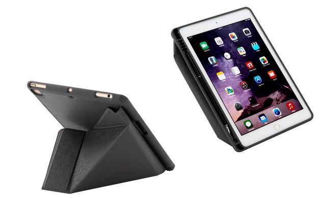 Чохол Logfer Origami+Stylus для iPad Pro 12.9 (2015-2017) Black - ash-mobile.com.ua - фото 2