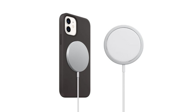 Магнітна бездротова зарядка MagSafe Charger для нових iPhone 12 купити
