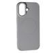 Чохол TPU Color with MagSafe для iPhone 17 Gray