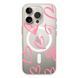 Чохол прозорий Print Love Kiss with MagSafe для iPhone 16e | 17e Heart Pink - ash-mobile.com.ua - фото 1