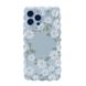 Чехол Wavy Flower Case для iPhone 14 PRO MAX White