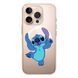 Чохол прозорий Print Blue Monster with MagSafe для iPhone 16e | 17e Happy