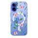 Чохол прозорий Print Butterfly with MagSafe для iPhone 17 Pink