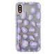 Чехол Purple Leopard Case для iPhone X | XS Transparent купить