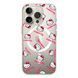 Чехол прозрачный Print Hello Kitty with MagSafe для iPhone 17 PRO Head Red