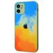 Чехол Bright Colors Case для iPhone 12 MINI Blue/Yellow купить