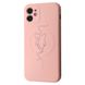 Чехол WAVE Minimal Art Case with MagSafe для iPhone 12 Pink Sand/Human купить
