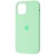 Чехол Silicone Case Full для iPhone 12 | 12 PRO Pistachio купить