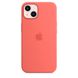 Чохол Silicone Case Full OEM+MagSafe для iPhone 13 Pink Pomelo