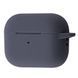 Чехол с микрофиброй для AirPods PRO 3 Dark Gray
