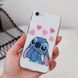 Чехол прозрачный Print для iPhone 6 | 6s Blue monster and Angel kiss