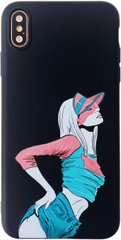 Чехол WAVE Fancy Case для iPhone XS MAX Girl Black купить